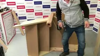 Joining your KwikStairs upper flight to a KwikStairs winder box and shaping the string to suit