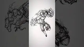 StickMan Brothers | OnePiece speed dawing 😳 #shorts #anime #drawing