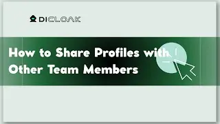 How to Share Profiles with Other Team Members？