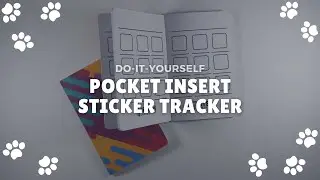 DIY Pocket Insert Sticker Tracker