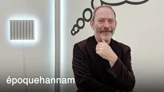 Liam Gillick makes abstract art using graphic images and T-slots used in production
