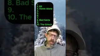 Blind RANKING Christmas Movies #christmas #movies