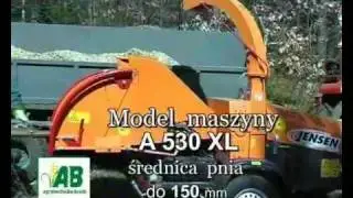 Rębak Jensen A 530 XL  (średnica pnia do 150 mm)