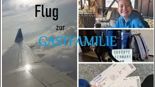 Mein Flug zur GASTFAMILIE 🛫 // Auslandsjahr USA 2021/2022