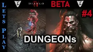 DIABLO 4 - BETA || It's getting tougher, Den Mother was close ... || Barbarian || Hardcore
