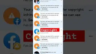 Facebook Account page copyright Remove kijiye 