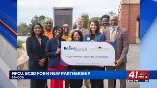 Robins Financial Credit Union is teaming up with the Bibb County School District to bring new