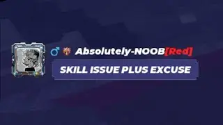 Skill issue &iquest;?