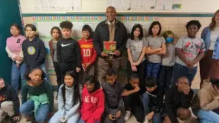 Mayor Tyrone Garner Inspires Students at Grant Elementary | Jegna Klub Breakfast & Books
