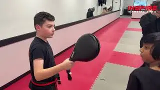 Kid Learning Session 39 | Punch and Karate Practice | Inspire Martial Arts