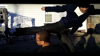 Dramatic fight scene