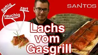 Lachs vom Grill | Mit Zedernholz saftigen Lachs mit Räuchergeschmack vom Gasgrill