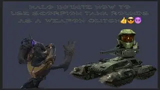 halo infinite how to use infinite scorpion tank rounds as a weapon glitch👍😎😈