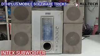 How to install bt chip intex home theater || How to repair intex subwoofer