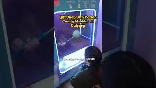 Gift Shop with Cotton Candy Machine in Calgary - Moonlight Books and Gifts #yyc #calgary