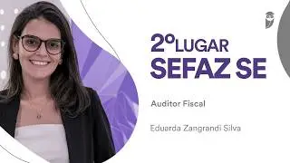 Baile dos Primeiros: Eduarda Zangrandi, aprovada em 2&ordm; lugar para Auditor Fiscal Tribut&aacute;rio SEFAZ-SE