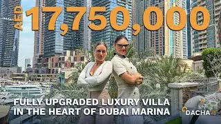 Exquisite Dubai Marina Villa Tour | Luxury Living Unveiled!