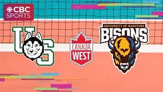 Canada West: Women's Volleyball - Saskatchewan Huskies vs. Manitoba Bisons | #CBCSports