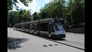[Augsburg] Mitfahrt Combino NF8 Tw 851 (26.06.2023)