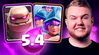 TOP 1 DEL MUNDO CON GOLEM + TRIO DE MOSQUETERAS EN CLASH ROYALE  😱