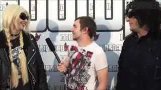 Entrevista da The Pretty Reckless para a Metal Hammer TV no Download Festival 2011 [LEGENDADO]