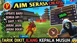 100% AUTO HEADSHOT SEMUA HP 2026 ⚙️📲 CARA SETTING SENSITIVITAS FF AUTO HEADSHOT & SETTING KONTROL