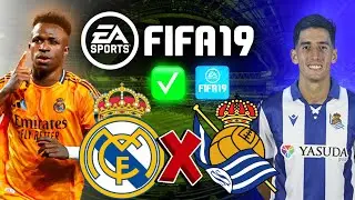 ريال مدريد ضد ريال سوسيداد (مباراة خرافية ) | Match Gameplay 2025 fifa 19 🔥🎮✅️
