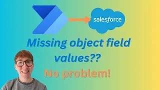 Power Automate + Salesforce - Query Objects with Missing Field Values