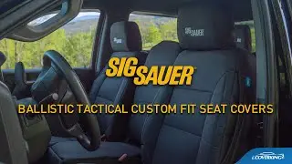 SIG&reg; BALLISTIC TACTICAL CUSTOM  FIT SEAT COVERS