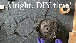 Karcher WD 2 Plus - Replacing Power Cord.