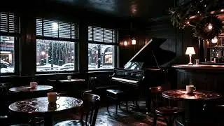 Jazz Noir Coffee Bar | Moody Piano Jazz Ambience