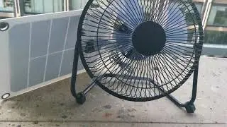 5.2W USB Solar Panel Powered Fan