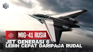 MiG-41: Jet Gen-6 Rusia, LEBIH CEPAT DARIPADA RUDAL, Ambisi Hantam Satelit AS