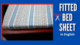 Fitted Bedsheet Stitching | English subtitle
