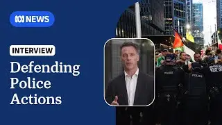 Chris Minns defends police actions at violent Sydney protest | ABC NEWS