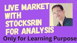 LIVE STUDY OF STOCK MARKET WITH STOCKSRIN