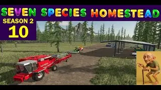 S02 EP10~New sheds and yard cleanup~FS25 Seven Species Homestead Map