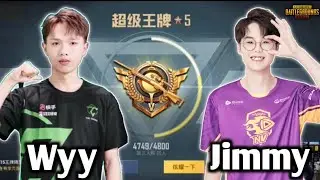 TC Wyy ft NV Jimmy making ACE ⭐5 Ranked Match look easy😰 &bull; Pubg Mobile
