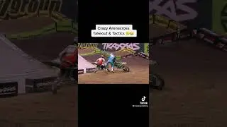 Crazy UK Arenacross Takeout & Tactics 🤔😂