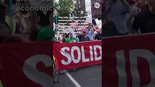 Labor Day protests begin in DC with nationwide rallies planned #Shorts