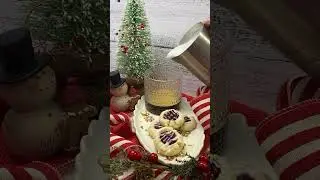 Raspberry Thumbprint Latte ❤️ Cozy Cookie-Inspired Drink