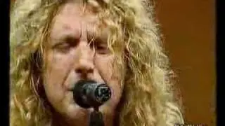 ROBERT PLANT - whole lotta love- live Italy(acoustic)