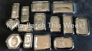 POURED SILVER SALE: A GORGEOUS BATCH This Week!