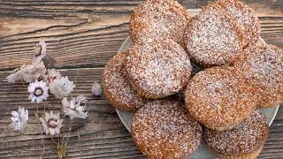 Superschnell und so lecker. Muffins mit Mandeln