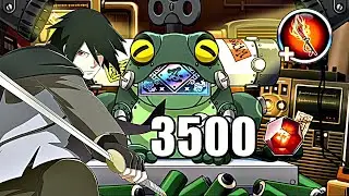 【忍ボル】3500 Shinobite~Extra Summon for Sasuke (VS Jigen) + Solo Gameplay