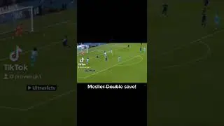 Meslier double save against Man City #goalkeeper #goalkeepergloves #goalkeepersaves #goalkeepers #gk