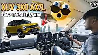 पैसा वसूल 🔥 POV- Test Driving Fastest SUV of Segment ✅ | 2025 XUV 3X0 AX7  Diesel Drive