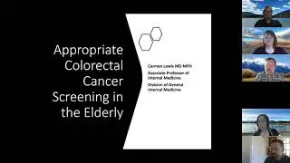 Cancer Prevention and Control Seminar Series: Appropriate Colorectal Cancer Screening in the Elderly