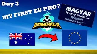 FIGHTING A FINALIST? | Australian Tries EU Brawlhalla (Day 3)