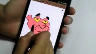 Pink Panther Speed-drawing | Samsung Galaxy Note | Youth Arabia